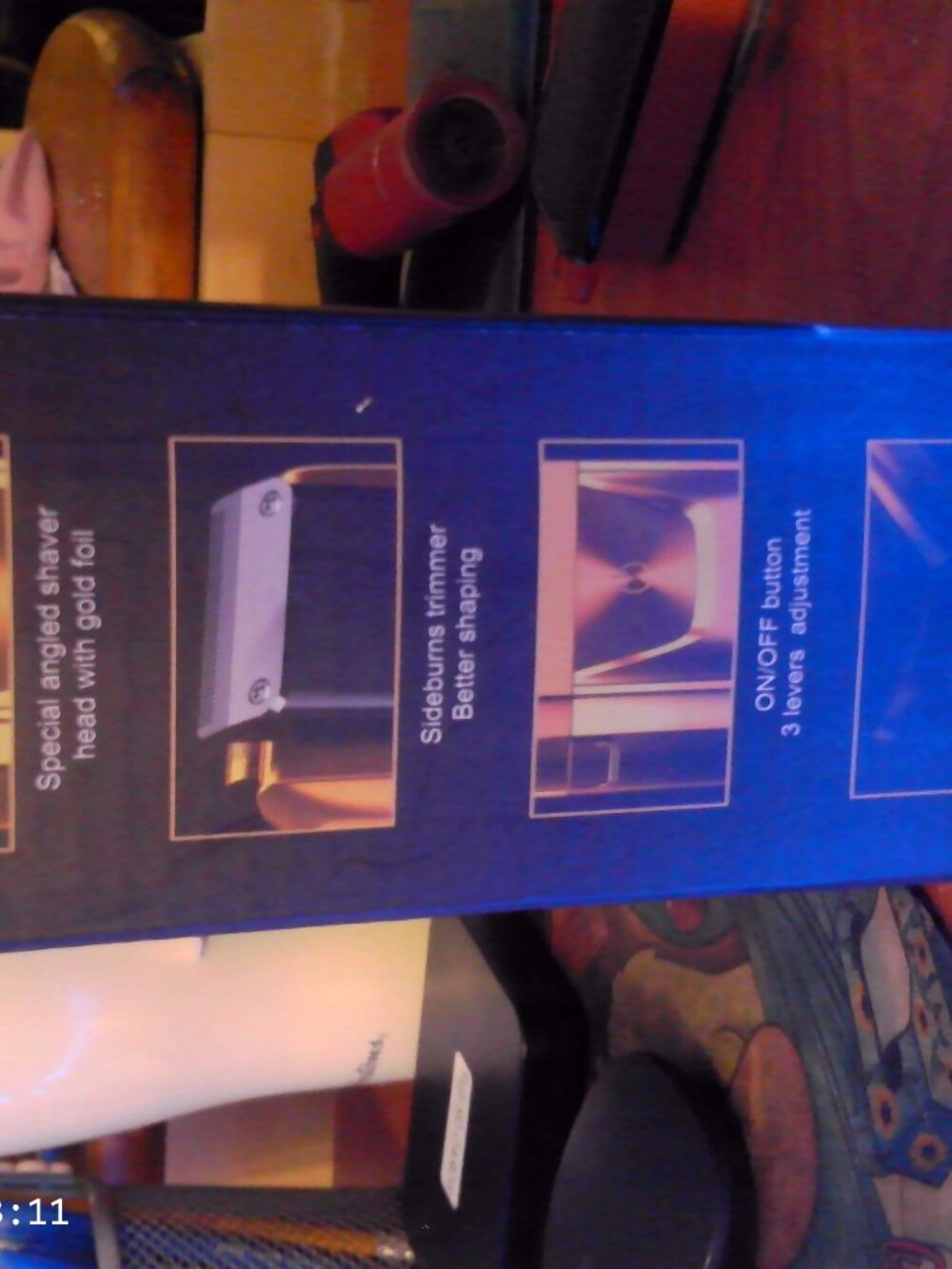 Reciprocating Electric Razor – Gold Finish – Digital Display – High‑Performance - Picture 6 of 8